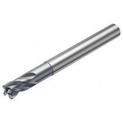 R216.24-08030CAJ08G 1610 8mm 4 FL Solid Carbide End Mill - Corner Radius w/Cylindrical Shank - Industrial Tool & Supply