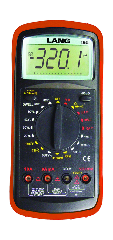 #13803 - Measures ACV/DCA - ACA/DCA - Digital Multimeter - Industrial Tool & Supply