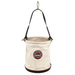 5763 WHT CANVAS PLASTIC BOTTOM - Industrial Tool & Supply