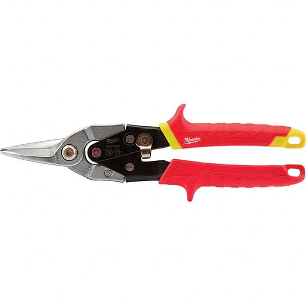Milwaukee Tool - Snips Snip Type: Aviation Snip Cut Direction: Straight - Industrial Tool & Supply