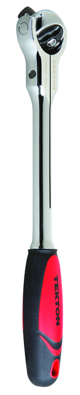 12" OAL - 1/2" Drive Swivel Head Ratchet - Industrial Tool & Supply