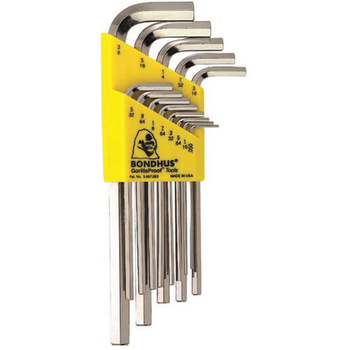 10PC HEX END L-WRENCH ST BRITEGUARD - Industrial Tool & Supply