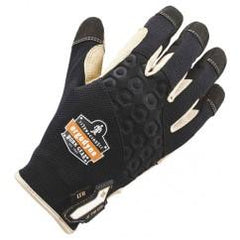 710LTR M BLK HD LEATHER-REIN GLOVES - Industrial Tool & Supply