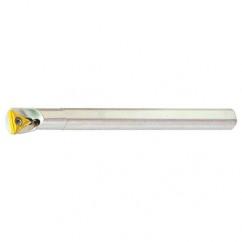 3/8" SH - 4-1/2" OAL - RH - 0° Lead - Indexable Boring Bar Coolant-Thru - Industrial Tool & Supply