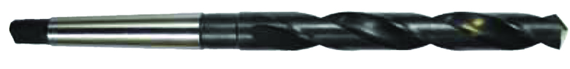 10.2mm Dia. - HSS 1MT GP Taper Shank Drill-118° Point-Surface Treated - Industrial Tool & Supply