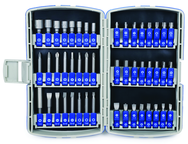 72 Pc. 1/4 Drive Tools Bits Set - Industrial Tool & Supply