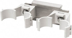 Mag-Mate - 43.5 Lb Max Pull Force, 1.37" Overall Height, Ceramic Cup Magnet - Magnetic Style, 1" Clamp Opening, Chrome Plated - Industrial Tool & Supply