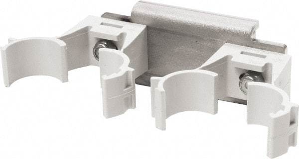 Mag-Mate - 43.5 Lb Max Pull Force, 1.37" Overall Height, 2.03" Diam, Ceramic Cup Magnet - Magnetic Style, 3/4" Clamp Opening, Chrome Plated - Industrial Tool & Supply