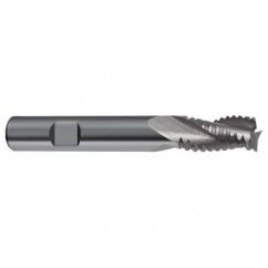6mm Dia. - 57mm OAL - 30° Helix Bright CBD - End Mill - 3 FL - Industrial Tool & Supply