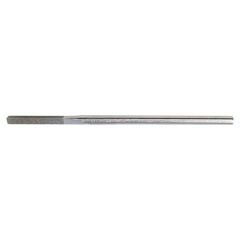 1/4″ Side Electroplated Diamond File Triangle 100 Grit 1-1/2″ Diamond - Industrial Tool & Supply