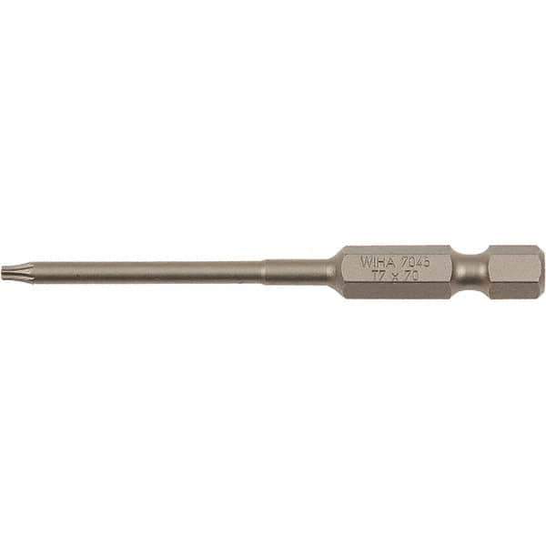 Wiha - T7 Power Bit - 2-3/4" OAL - Industrial Tool & Supply