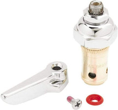 T&S Brass - Right Hand Spindle with Spring Check, Faucet Stem and Cartridge - For Use with Pre-Rinses and Svc. Sink Faucets - Industrial Tool & Supply