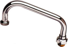 T&S Brass - Faucet Replacement 14" Swing Tube Spout - Use with T&S Faucets - Industrial Tool & Supply