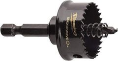 Milwaukee Tool - 1-1/8" Diam, 5/8" Cutting Depth, Hole Saw - Bi-Metal Saw, Toothed Edge - Industrial Tool & Supply