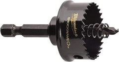Milwaukee Tool - 1-3/8" Diam, 5/8" Cutting Depth, Hole Saw - Bi-Metal Saw, Toothed Edge - Industrial Tool & Supply