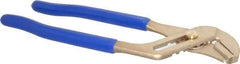 Ampco - 12" OAL, Groove Joint Tongue & Groove Pliers - Standard Straight Jaws, Standard Head - Industrial Tool & Supply