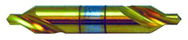 #4-0 x 1-1/4 OAL 90° HSS Combined Drill & Countersink-TiN Coated - Industrial Tool & Supply