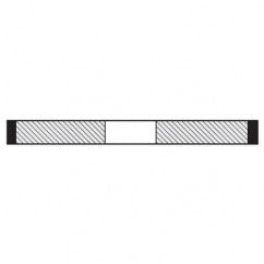 4-1/8X.188 BZ150M75BAT1/4 - Industrial Tool & Supply