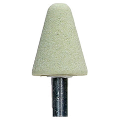 3/4″ × 1-1/8″ 1/4″ Spindle Quantum Mounted Point A5 80 Grit - Industrial Tool & Supply