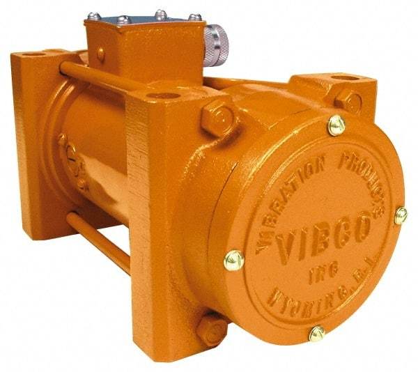 Vibco - 32 Amp, 12 Volt, 11-1/4" Long, Electric Vibrators - 0 to 1,400 Lbs. Force, 82 Decibels - Industrial Tool & Supply