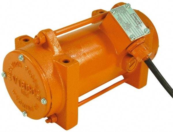 Vibco - 16 Amp, 12 Volt, 9" Long, Electric Vibrators - 0 to 400 Lbs. Force, 74 Decibels - Industrial Tool & Supply