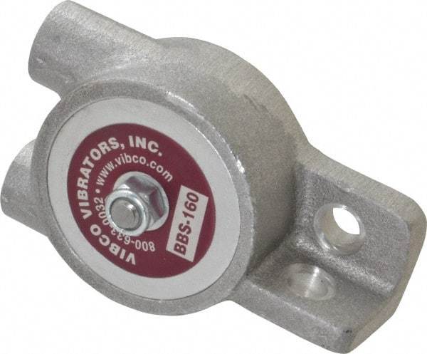 Vibco - 160 Lb. Force, 7 Cubic Feet per Minute, 9,000 RPM, 67 Decibel, Pneumatic Vibrator - 4-1/8" Long x 1-9/16" Wide x 1-1/4" High, 1/4 Port Inlet, 1/4 Port Outlet - Industrial Tool & Supply