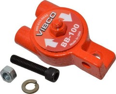 Vibco - 55 Lb. Force, 6 Cubic Feet per Minute, 24,000 RPM, 75 Decibel, Pneumatic Vibrator - 3-1/4" Long x 1-9/16" Wide x 1-7/8" High, 1/8 Port Inlet, 1/8 Port Outlet - Industrial Tool & Supply