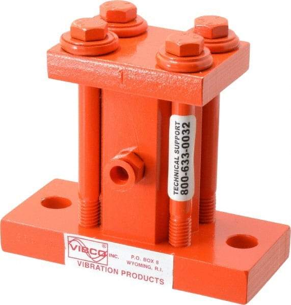 Vibco - 8 Cubic Feet per Minute, 11,000 RPM, 95 Decibel, Pneumatic Vibrator - 5-1/2" Long x 2" Wide x 4-9/16" High, 1/8 Port Inlet, 1/8 Port Outlet - Industrial Tool & Supply