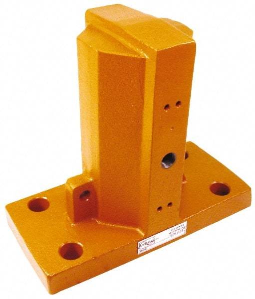 Vibco - 28 Cubic Feet per Minute, 2,200 RPM, 78 Decibel, Pneumatic Vibrator - 10-1/2" Long x 5" Wide x 9-7/16" High, 1/2 Port Inlet, 1/2 Port Outlet - Industrial Tool & Supply