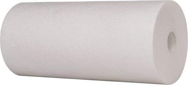 Pentair - 4-1/2" OD, 25/1µ, Polypropylene Dual Gradient Cartridge Filter - 9-3/4" Long, Reduces Sediments - Industrial Tool & Supply