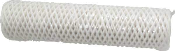 Parker - 2-1/2" OD, 50µ, Acetate Cotton String-Wound Cartridge Filter - 10" Long - Industrial Tool & Supply