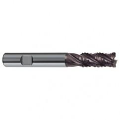 6mm Dia. - 57mm OAL - Variable Helix Nano-A CBD - End Mill - 4 FL - Industrial Tool & Supply