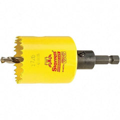 Starrett - 1-7/8" Diam, 2" Cutting Depth, Hole Saw - High Speed Steel Saw, Toothed Edge - Industrial Tool & Supply