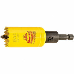 Starrett - 1-5/16" Diam, 2" Cutting Depth, Hole Saw - High Speed Steel Saw, Toothed Edge - Industrial Tool & Supply