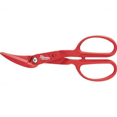 Milwaukee Tool - Snips Snip Type: Tinner's Snip Cut Direction: Straight - Industrial Tool & Supply