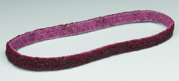4 x 132" - A MED Grit - Scotch-Brite(TM) Surface Conditioning Belt - Industrial Tool & Supply