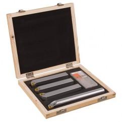 3 Sq & 1 Rnd SH - 5/8" Indexable Multi Purpose Set - Industrial Tool & Supply