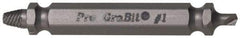 Alden - Bolt & Screw Extractor - #10, M5 Extractor for #4 to #7 Screw, 2" OAL - Industrial Tool & Supply