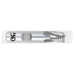 1 x 1 x 1 x 3-1/2 3 Fl HSS-CO Roughing Center Cutting End Mill -  Bright - Industrial Tool & Supply