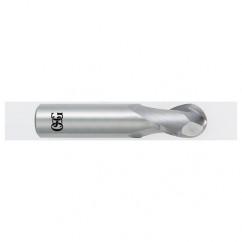 10.0mm Dia. - 51mm OAL - CBD - Ball End - 2 FL - Industrial Tool & Supply
