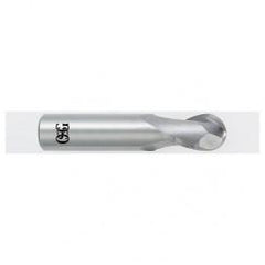 10.0mm Dia. - 51mm OAL - CBD - Ball End - 2 FL - Industrial Tool & Supply