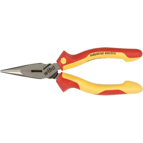 Wiha - Long Nose Pliers Type: Long Nose Head Style: Long Nose; Cutter - Industrial Tool & Supply