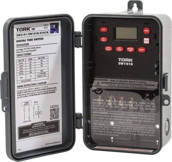 TORK nsi - Electrical Timers & Timer Switches Timer/Switch Type: Electronic Timer Switch Recommended Environment: Indoor/Outdoor - Industrial Tool & Supply