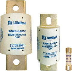 Value Collection - 650 VDC, 700 VAC, 200 Amp, Fast-Acting Semiconductor/High Speed Fuse - 5-3/32" OAL, 20 at DC, 200 at AC kA Rating, 1-1/2" Diam - Industrial Tool & Supply