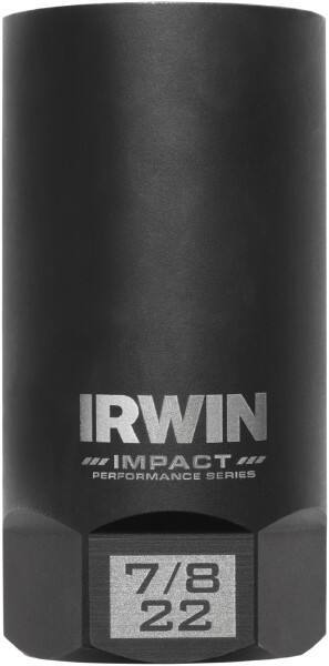 Irwin - 3/8" Drive Reverse Spiral Flute Hex Bolt Remover - 1/4" Hex, 2-1/2" OAL - Industrial Tool & Supply