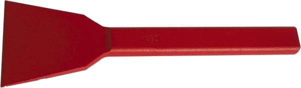 Osca - 9" OAL x 2" Blade Width Brick Chisel - Forged Steel Handle - Industrial Tool & Supply