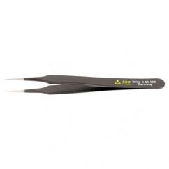 4 SA FINE TAPERED TWEEZERS - Industrial Tool & Supply