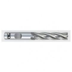 3/4 x 5/8 x 1-5/8 x 3-7/8 4 Fl HSS-CO Roughing Non-Center Cutting End Mill - Bright - Industrial Tool & Supply