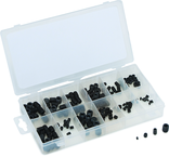160 Pc. Metric Allen Head Set Screw Asst. - 3mm x 5mm - 10mm x 12mm - Industrial Tool & Supply