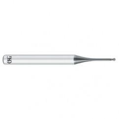 3mm Dia. - 70mm OAL - Solid Carbide - Rib Processing Ball Nose HP End Mill-2 FL - Industrial Tool & Supply